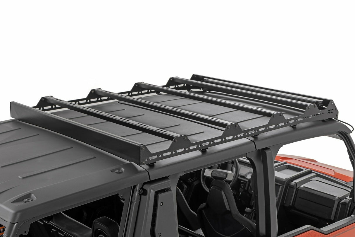 Fits Polaris XPEDITION ADV 5 Roof Rack; 40" Black Single Row; 93172