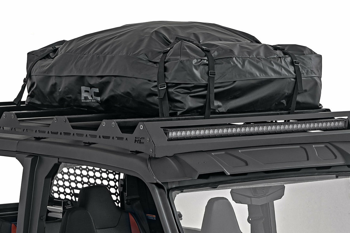 Fits Polaris XPEDITION ADV 5 Roof Rack; 40" Black Single Row; 93172