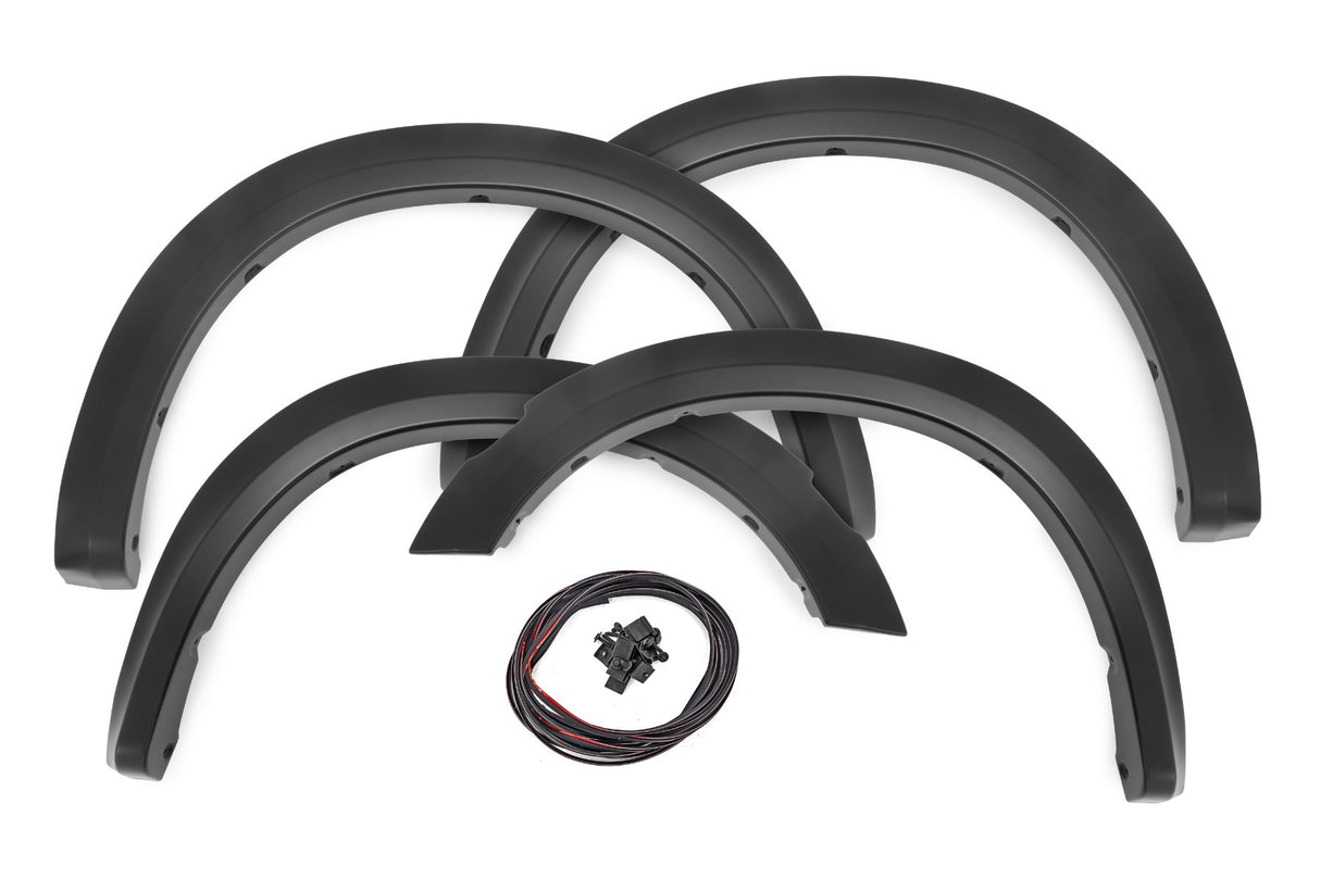 Fits Ram 1500(10-18 &Classic) Fender Flare Sport PXQ Black Metallic S-D10911-PXQ