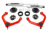 Fits Ram 1500 2WD/4WD (2019-2025) 3.5 Inch Lift Kit; 31430RED