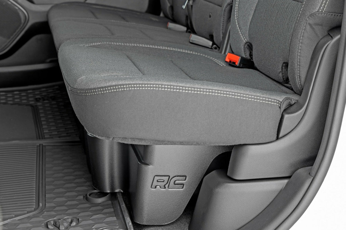 Fits Ram 1500 2WD/4WD (2019-2025) Under Seat Storage; Crew Cab; RC09421A