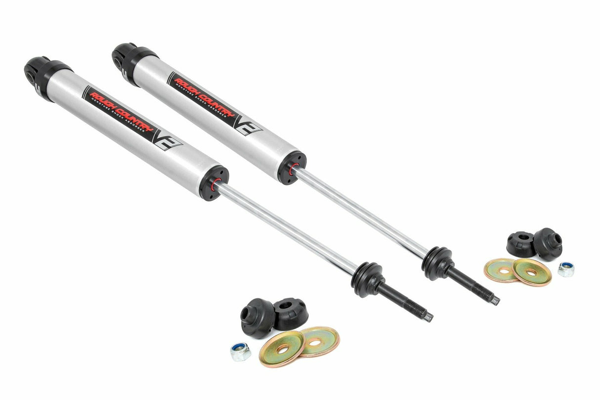 Fits Ram 1500 2WD/4WD (2019-2025) V2 Rear Shocks; 0-3.5"; 760800_I