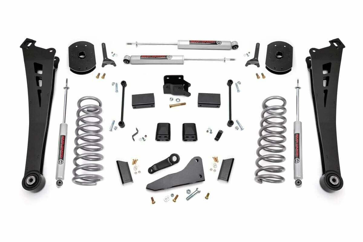 Fits Ram 2500 4WD (2014-2018) 5 Inch Lift Kit; Diesel; 367.2