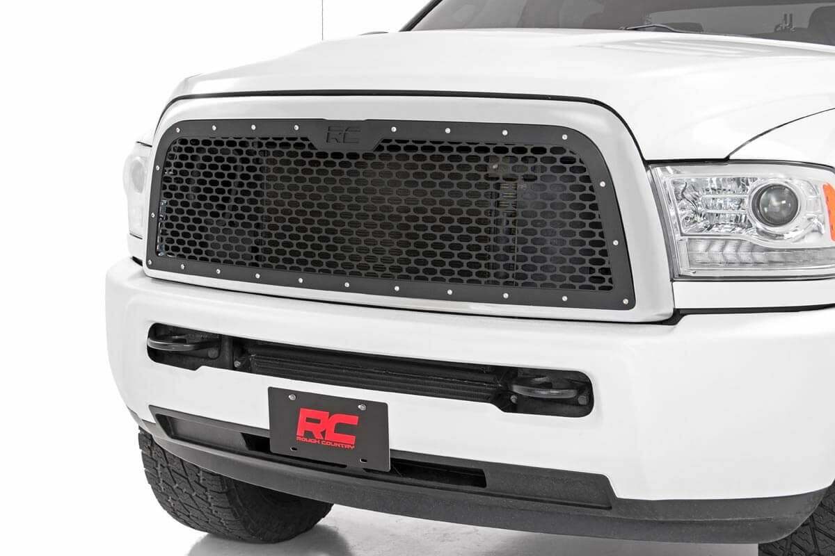 Fits Ram 2500/3500 2WD/4WD (2013-2018) Mesh Grille; 70150