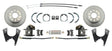 Rear GM 1955-1968 Full Size 10/12 Bolt Disc Brake Kit w/E-Brake DBK1012FS Brakes MBM