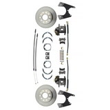 Rear GM 1955-1968 Full Size 10/12 Bolt Disc Brake Kit w/E-Brake DBK1012FS Brakes MBM