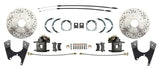 Rear GM 1955-68 10/12 Bolt Disc Brake w/E-Brake &Slotted Rotors DBK1012FSLX Brakes MBM