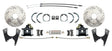 Rear GM 55-68 10/12; Disc Brake w/E-Brake &Slotted Rotor-Black DBK1012FSLXB Brakes MBM