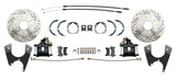 Rear GM 55-68 10/12; Disc Brake w/E-Brake &Slotted Rotor-Black DBK1012FSLXB Brakes MBM