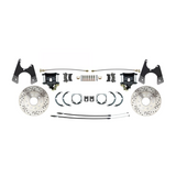 Rear GM 55-68 10/12; Disc Brake w/E-Brake &Slotted Rotor-Black DBK1012FSLXB Brakes MBM