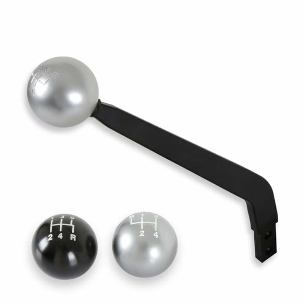 Hurst Fits Shifters W/M16X1.5 Billet Shift Knob-No Shift Pattern Silver-163002HST