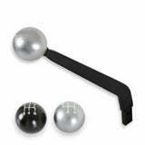 Hurst Fits Shifters W/M16X1.5 Billet Shift Knob-No Shift Pattern Silver-163002HST