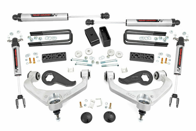 Suspension lift kit for 2020-2024 Chevy Silverado 3500 by Rough Country
