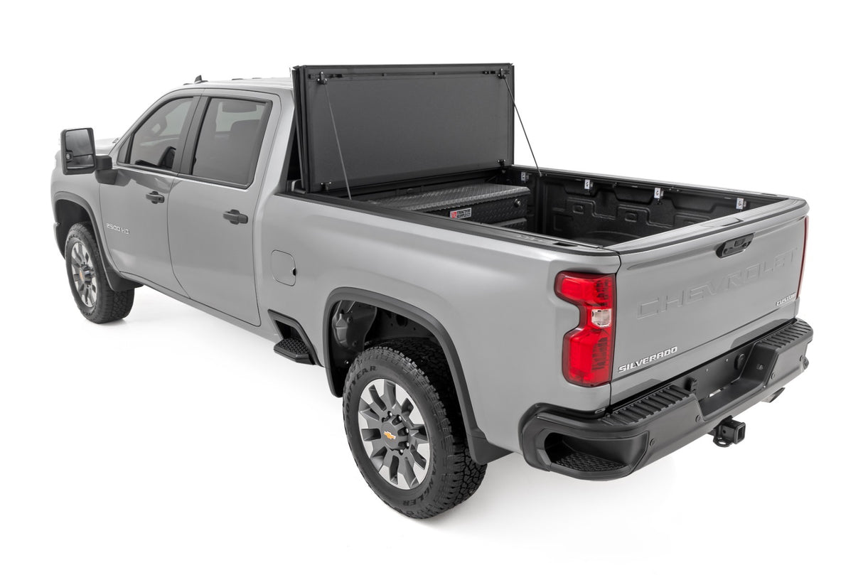 Fits Silverado/Sierra 2500HD(20-24) Tri-Fold for Silverado by Rough Country