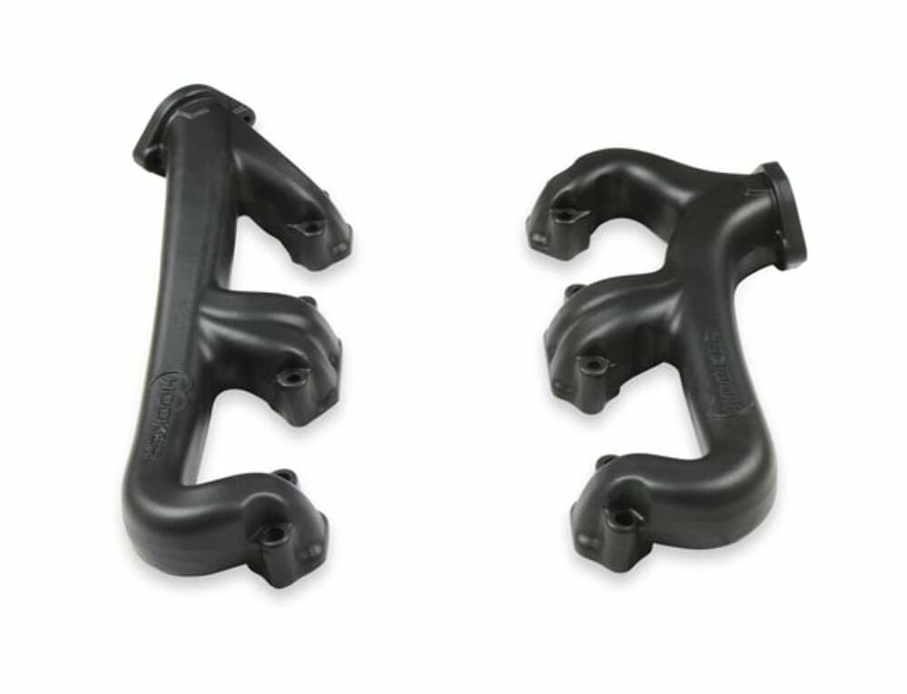 t Fits Small Block Chevy 2.5" collector Black Ceramic, Exhaust Manifold 8525-3HKR Hooker