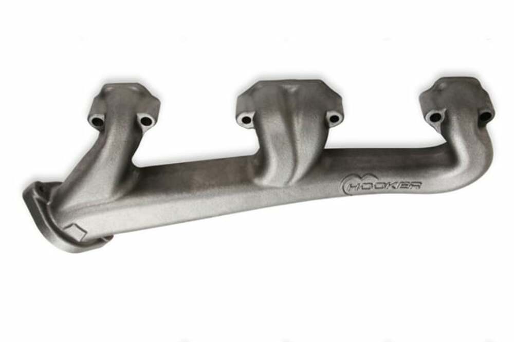 Hooker Fits Small Block Chevy, 2.5" Collector-Natural Finish, Exhaust Manifold 8525HKR