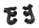 Hooker Fits Small Block Chevy, Raised D-Port, 2.5", Black, Exhaust Manifold 8527-3HKR