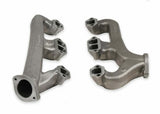 Hooker Fits Small Block Chevy, Raised D-Port, 2.5", Natural, Exhaust Manifolds 8527HKR