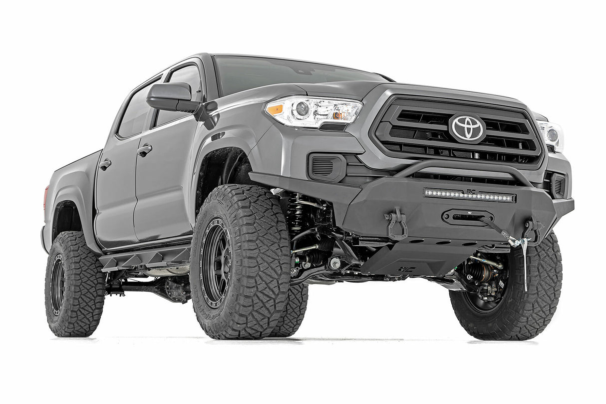 Fits Tacoma(16-23) Front Bumper High Clearance Hybrid 20" Blk DRL LED 10725