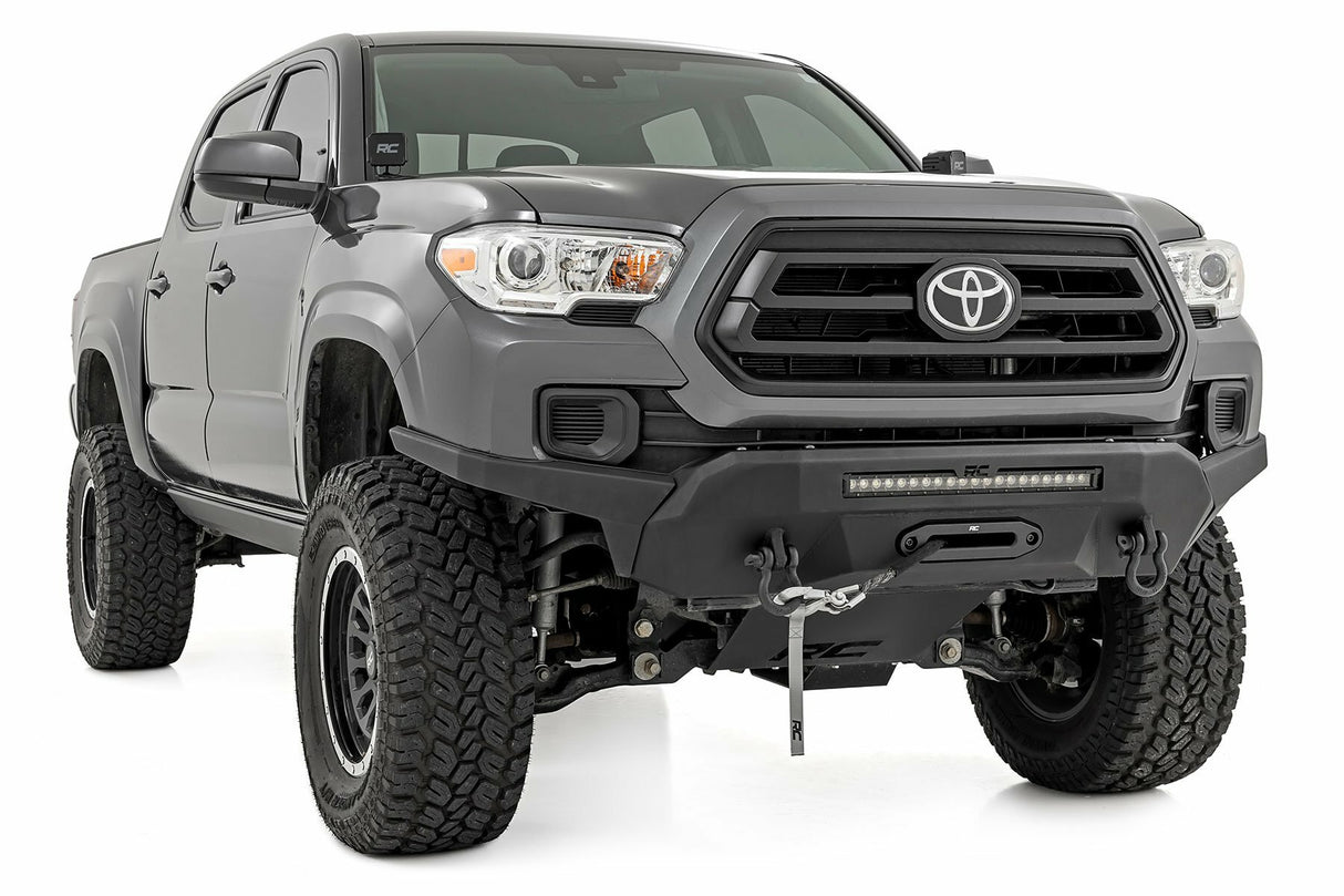 Fits  Tacoma 4WD(16-23) Front Bumper  12000-Lb Pro Series Winch 10716