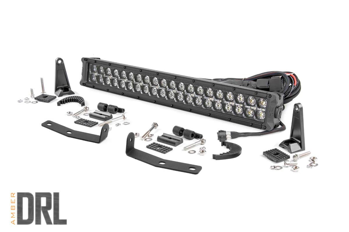 Led light bar for 2016-2024 Nissan Titan by Rough Country