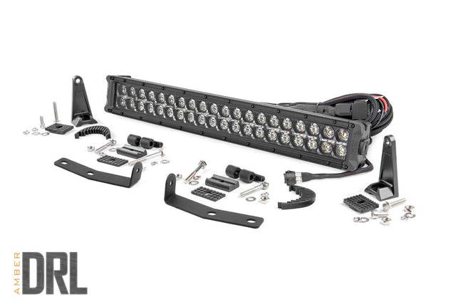 Led light bar for 2016-2024 Nissan Titan by Rough Country