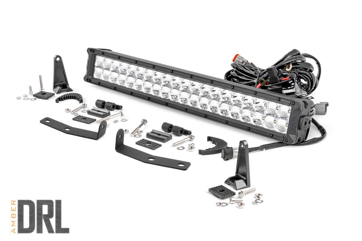 Led light bar for 2016-2024 Nissan Titan by Rough Country