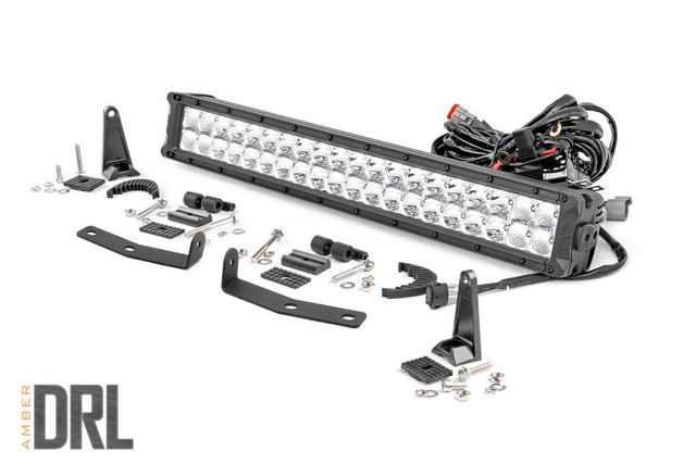 Led light bar for 2016-2024 Nissan Titan by Rough Country