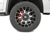 Fits Toyota 4Runner 2&4WD (2003-2024) Caliper Covers; Front and Rear; Red; 71149