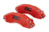 Fits Toyota 4Runner 2&4WD (2003-2024) Caliper Covers; Front and Rear; Red; 71149