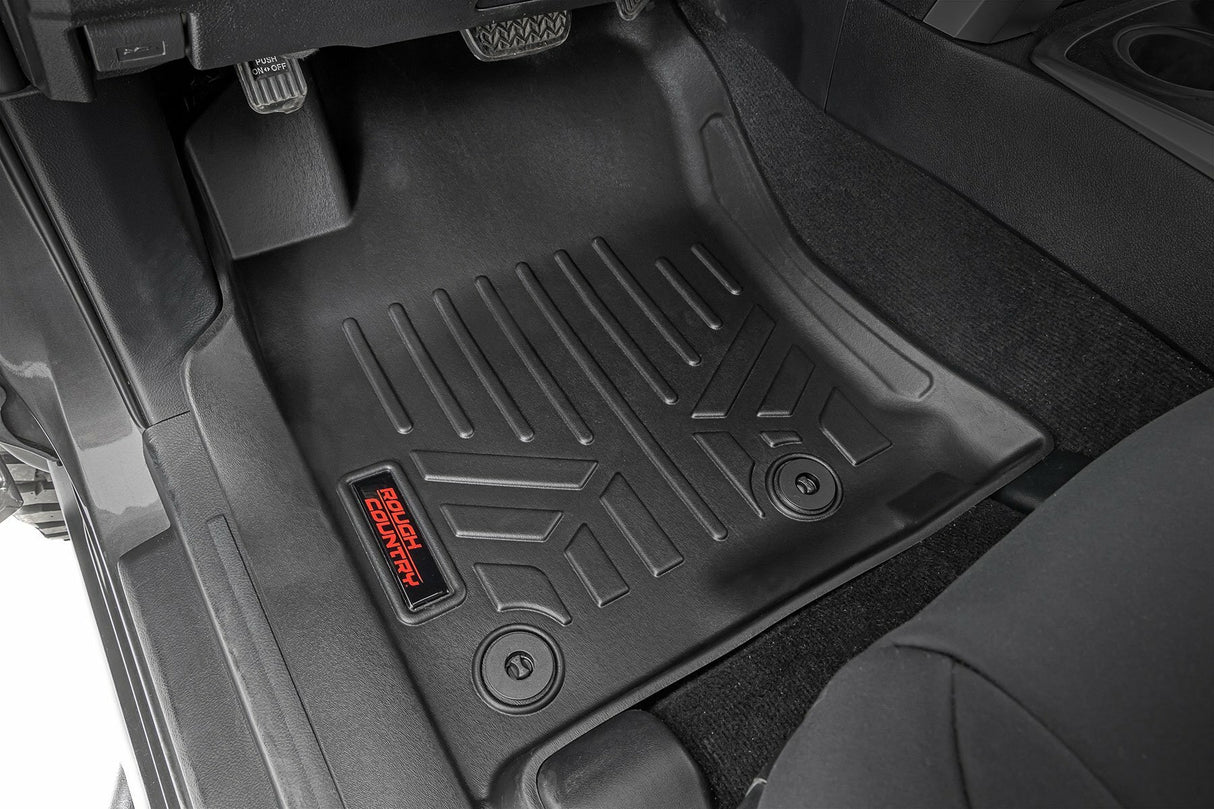 Floor mats for 2013-2024 Toyota 4Runner by Rough Country