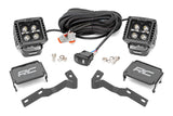 Fits Toyota Tacoma(05-15) LED Light Ditch Mount 2" Black Pair Amber DRL 71090
