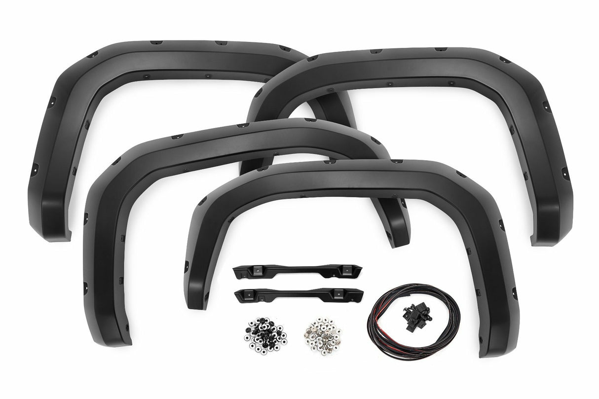 Fits Toyota Tacoma (2024) Pocket Fender Flares 3U5 Supersonic Red F-T12421-3U5