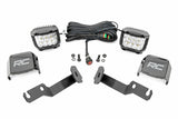 Fits Toyota Tacoma 2&4WD (05-15) LED Light Kit Ditch Mount 3" OSRAM Wide 71091