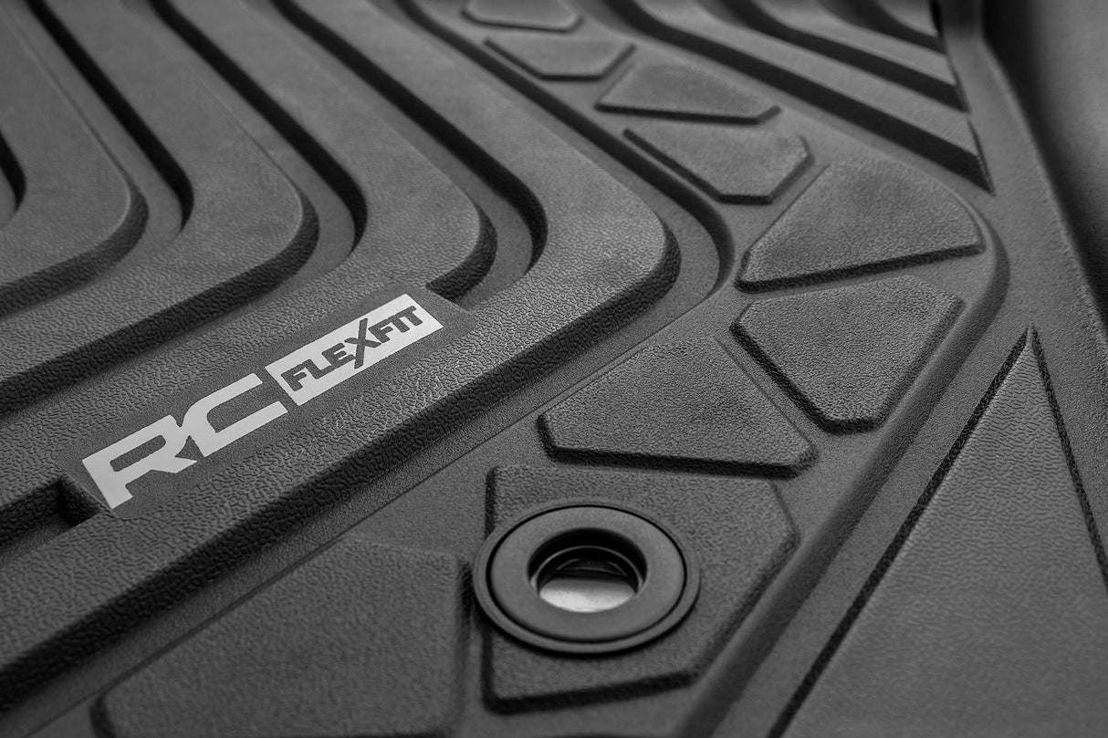 Floor mats for 2016-2023 Toyota Tacoma by Rough Country