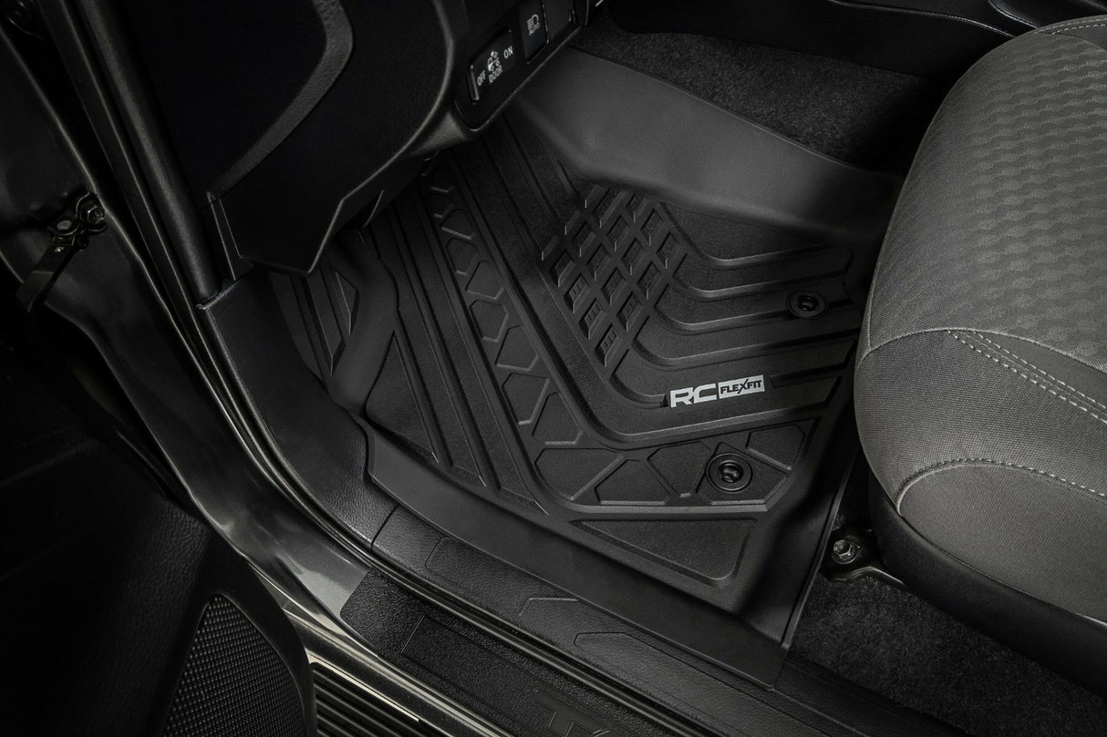 Floor mats for 2016-2023 Toyota Tacoma by Rough Country