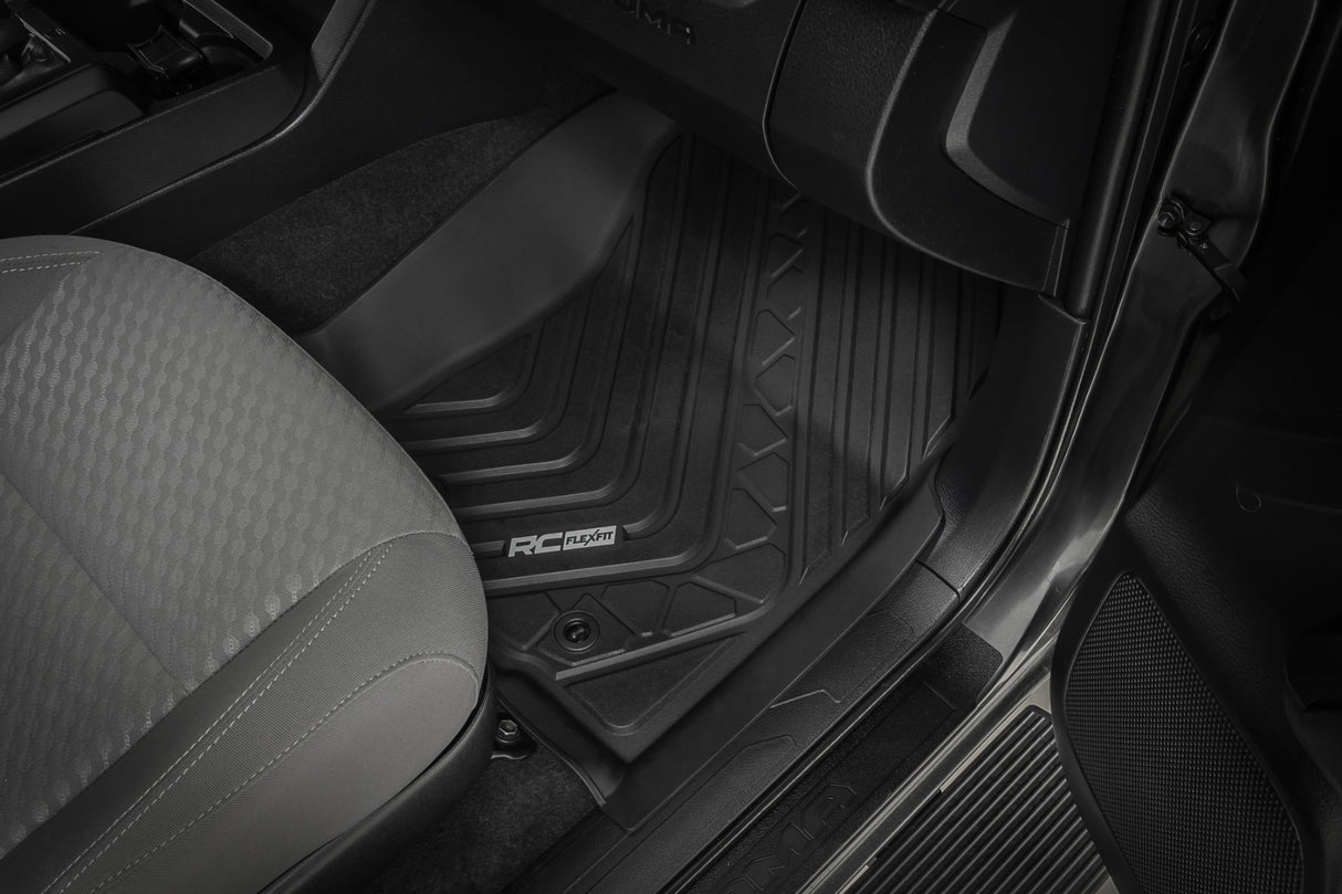 Floor mats for 2016-2023 Toyota Tacoma by Rough Country