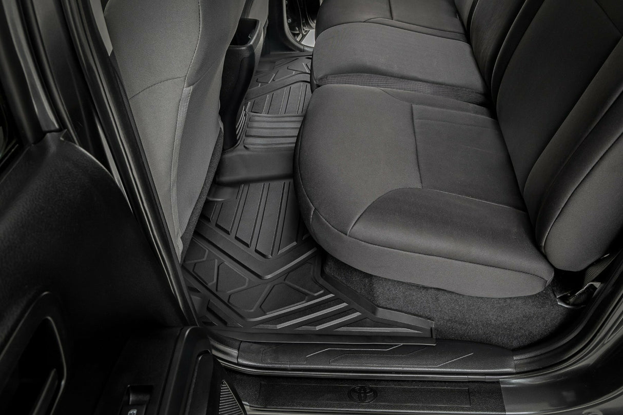 Floor mats for 2016-2023 Toyota Tacoma by Rough Country
