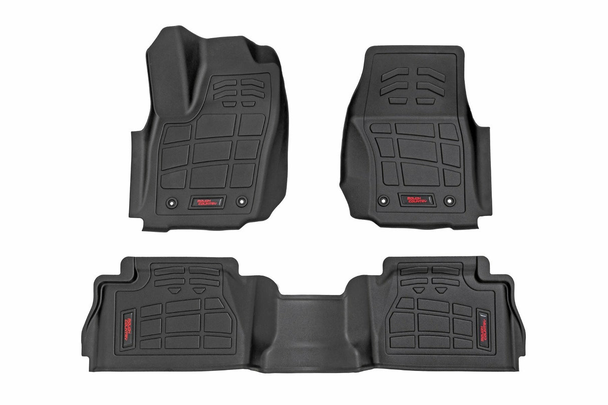 Floor mats for 2024-2024 Toyota Tacoma by Rough Country