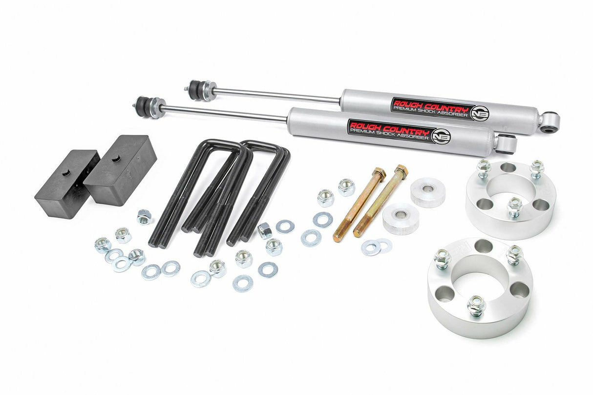 V2 monotube shocks for 2005-2023 Toyota Tacoma by Rough Country