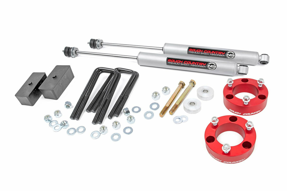 V2 monotube shocks for 2005-2023 Toyota Tacoma by Rough Country