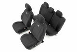 Fits Toyota Tacoma 2WD/4WD (2016-2023) Seat Covers; FR & RR; Double Cab; 91031