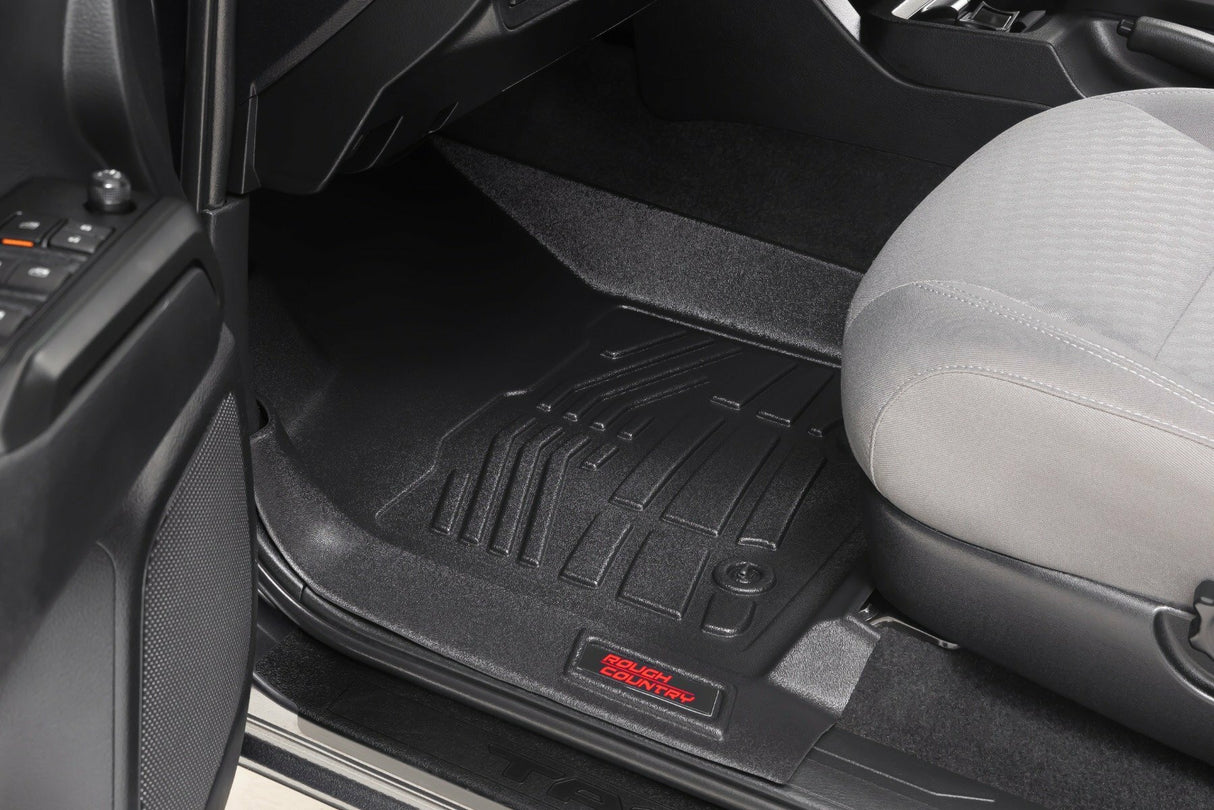 Floor mats for 2016-2023 Toyota Tacoma by Rough Country