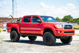 Fits Toyota Tacoma 4WD (2005-2023) 3.5 Inch Lift Kit; UCA; M1 Struts; 74240RED