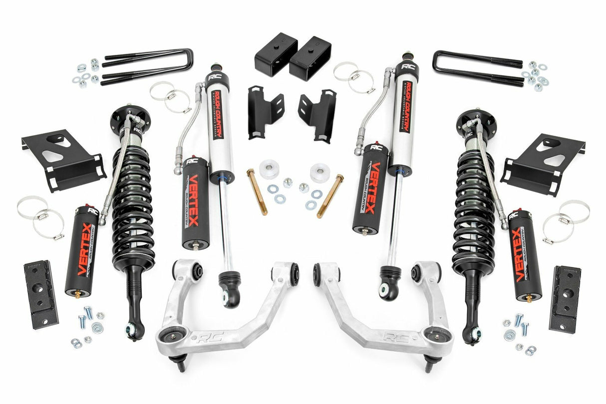 Fits Toyota Tacoma 4WD (2005-2023) 3.5 Inch Lift Kit; UCA; Vertex; 74250