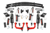 Fits Toyota Tacoma 4WD (2005-2023) 3.5 Inch Lift Kit; Vertex; 74252RED
