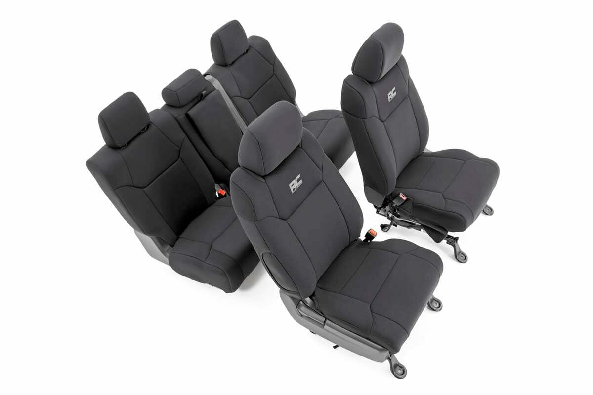 Seat covers for 2014-2021 Toyota Tundra by Rough Country