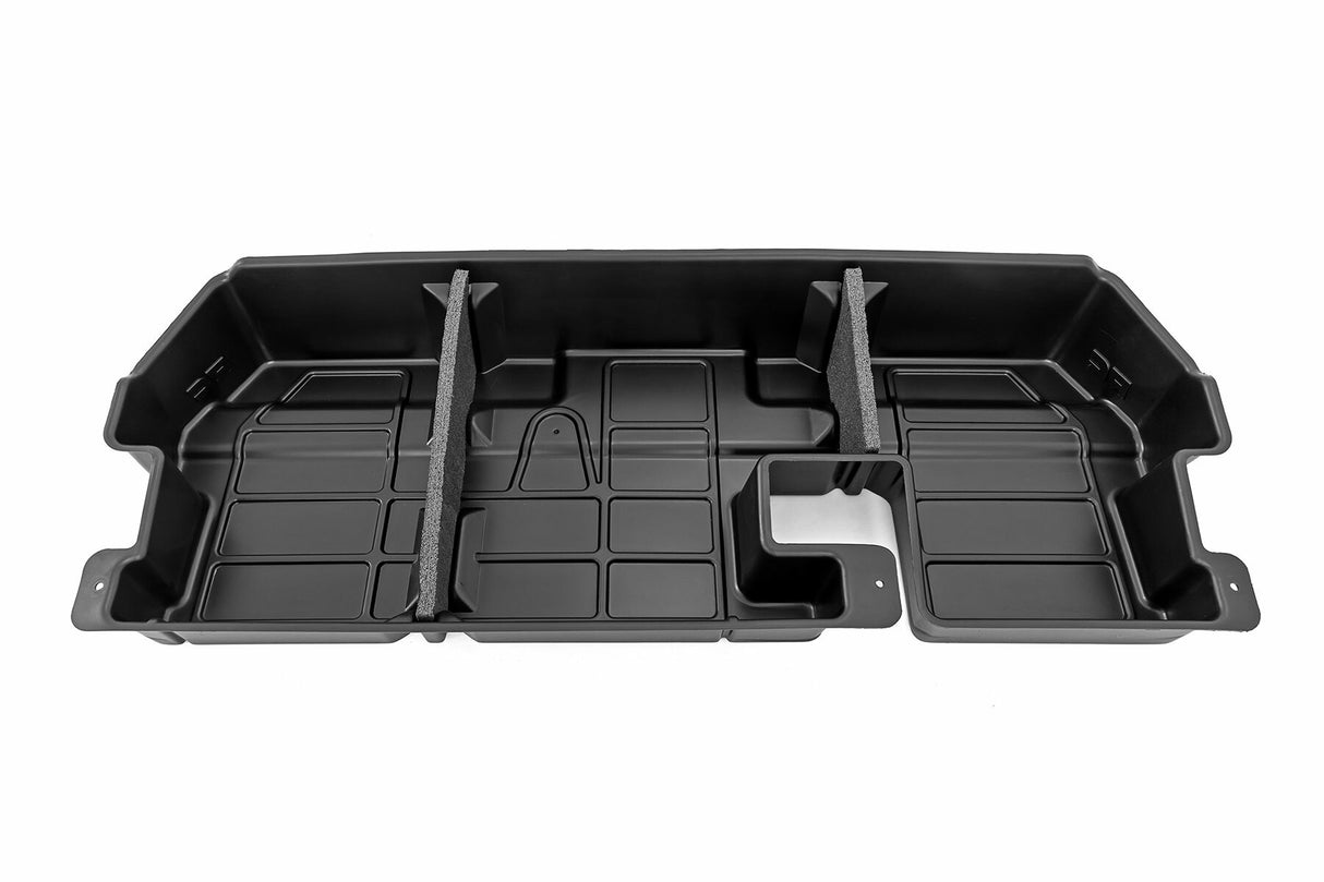 Fits Toyota Tundra 2WD/4WD (2007-2021) Under Seat Storage; Double Cab; RC09511