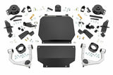 Fits Toyota Tundra 4WD (2022-2024) 3.5 Inch Lift Kit; Rear Air Ride; 71300