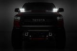 Fits Tundra(14-21) LED Light Ditch Mount Dual 2" Black Pairs White DRL 70837